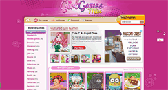 Desktop Screenshot of girlgamesmix.com